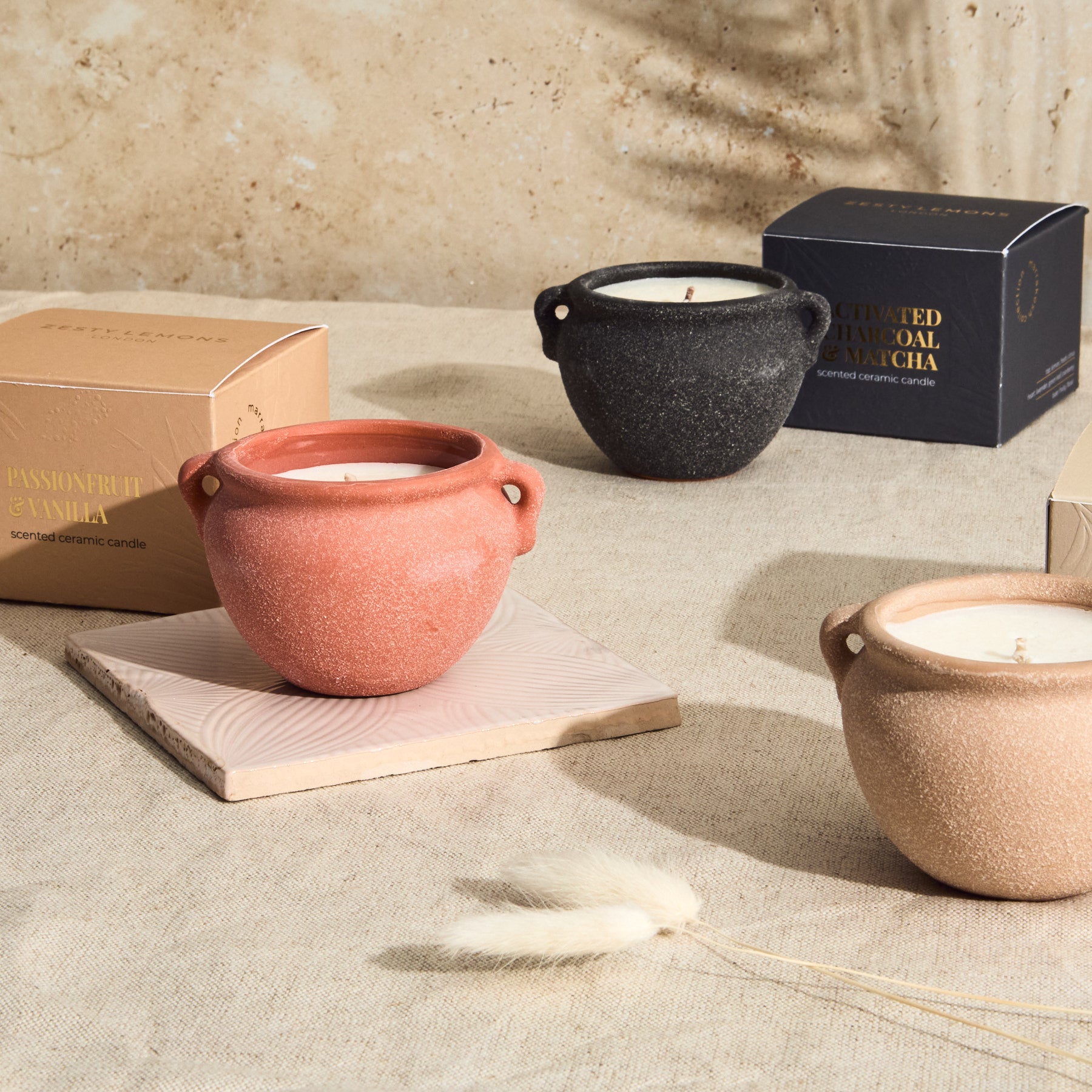 Marrakesh Terracotta Pottery Candle - Passionfruit & Vanilla