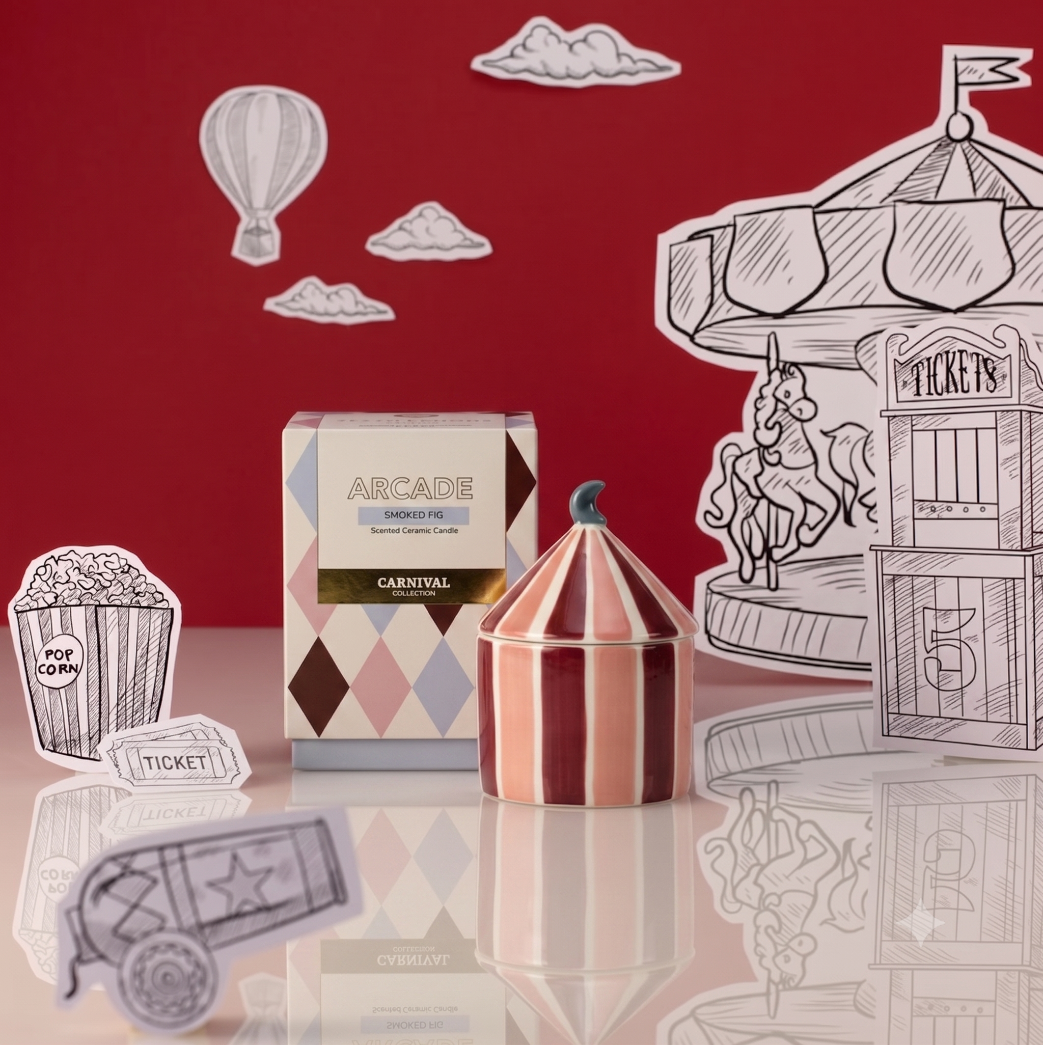 Carnival: Arcade Candle - Smoked Fig