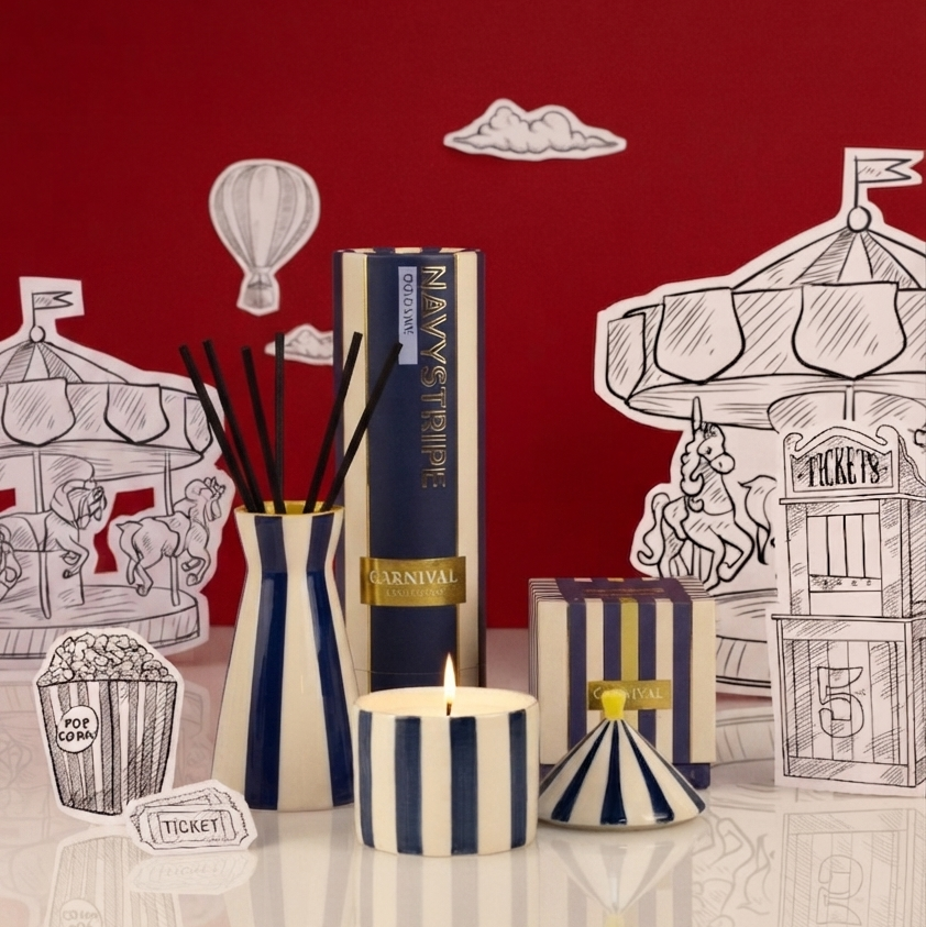 Carnival: Magician Navy Diffuser Oud & Leather