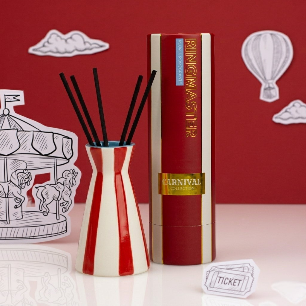 Carnival: Ringmaster Red Diffuser Plum & Pomegranate