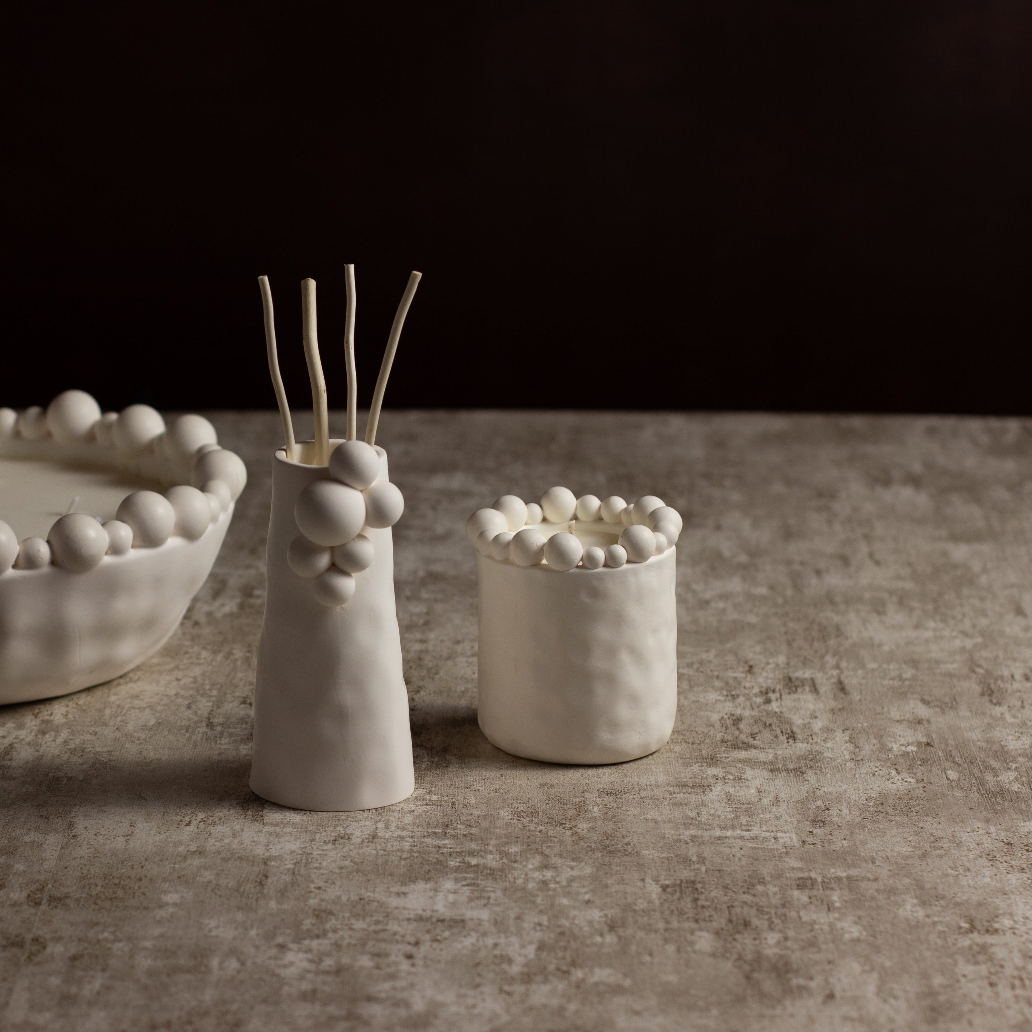 London Collective Beaded Candle - Fig & Neroli
