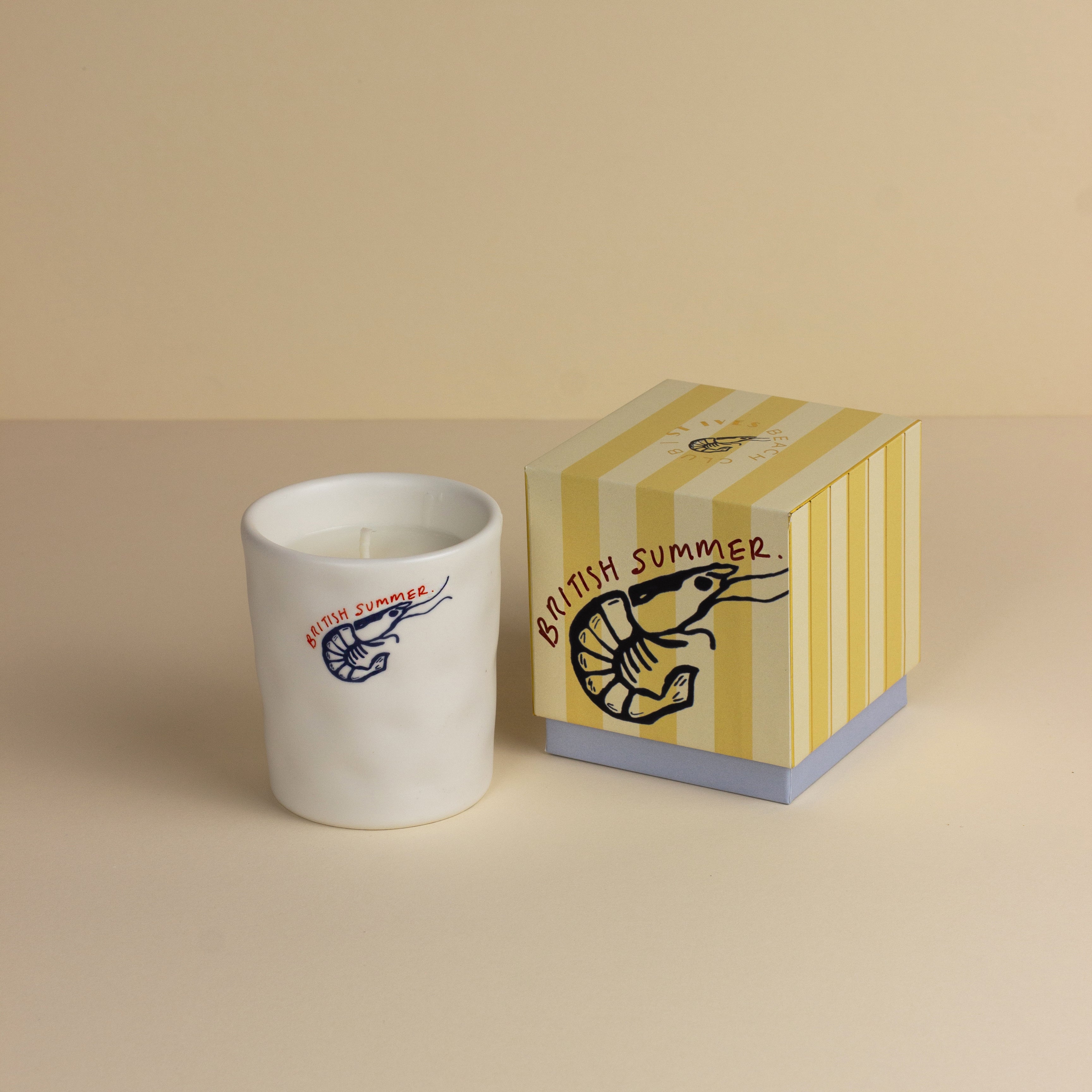 St Ives Beach Club: Shrimp Candle - Wild Fig & Fennel