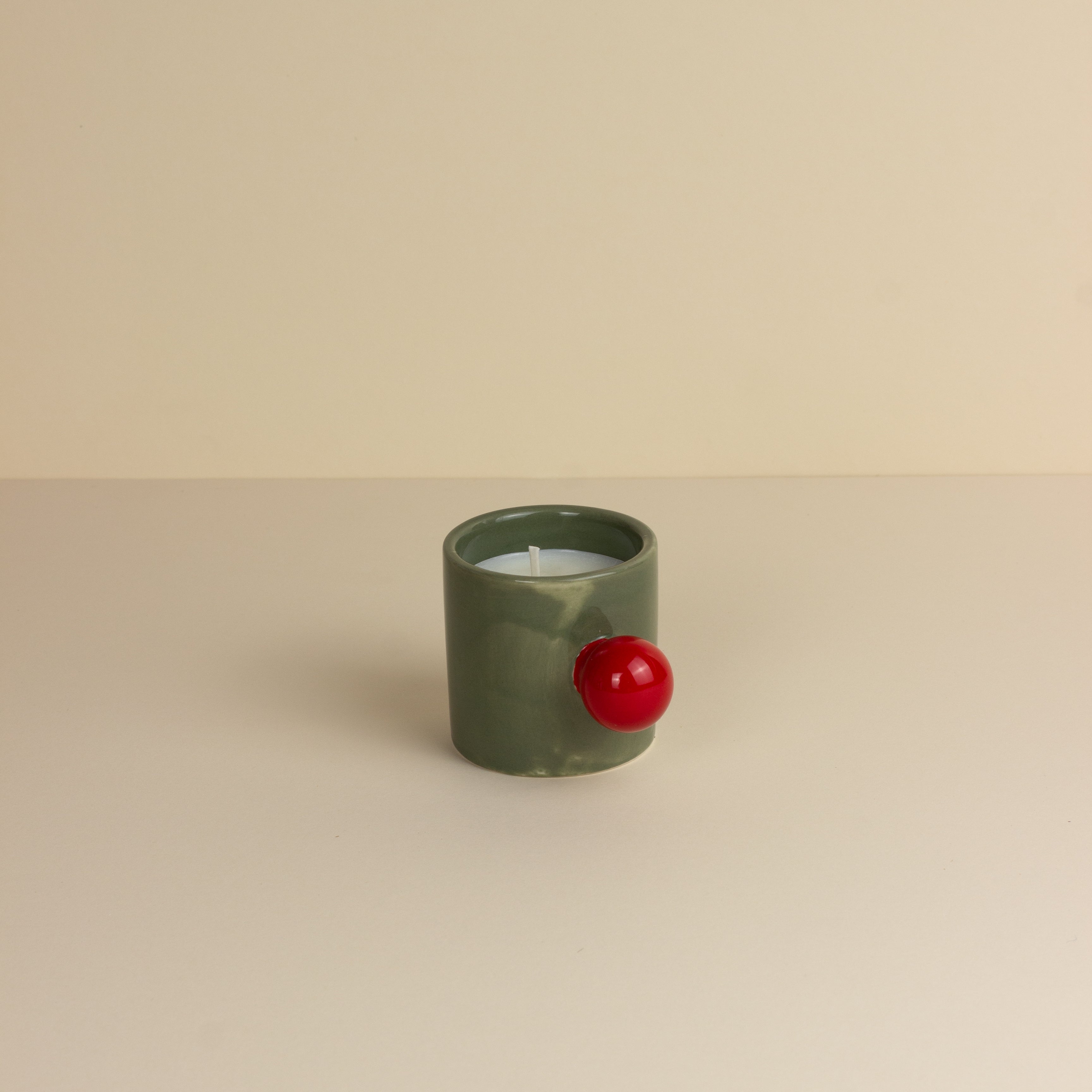 Carnival Carousel Cup Candle - Olive Firebreather