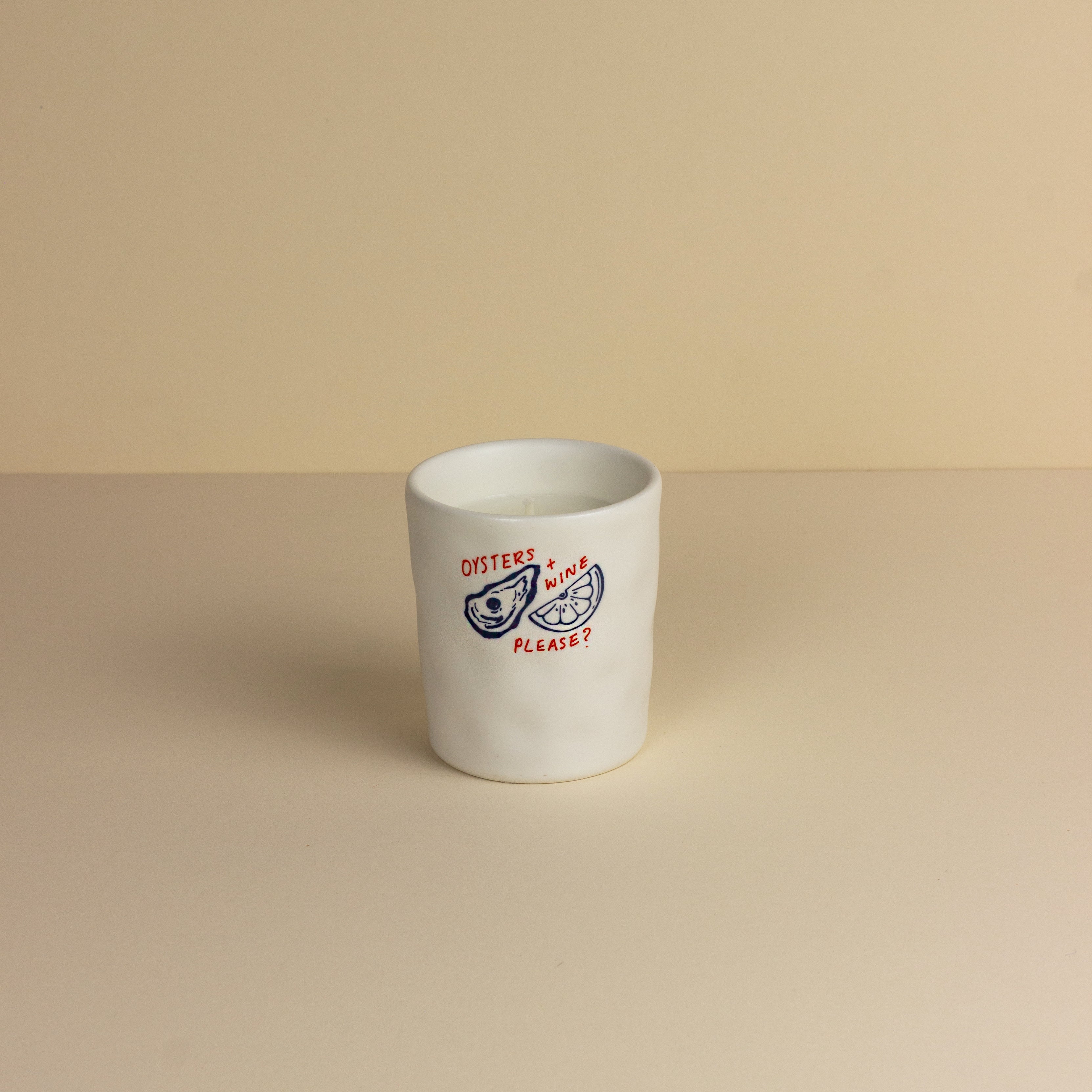 St Ives Beach Club: Oyster Candle - Sea Salt & Driftwood