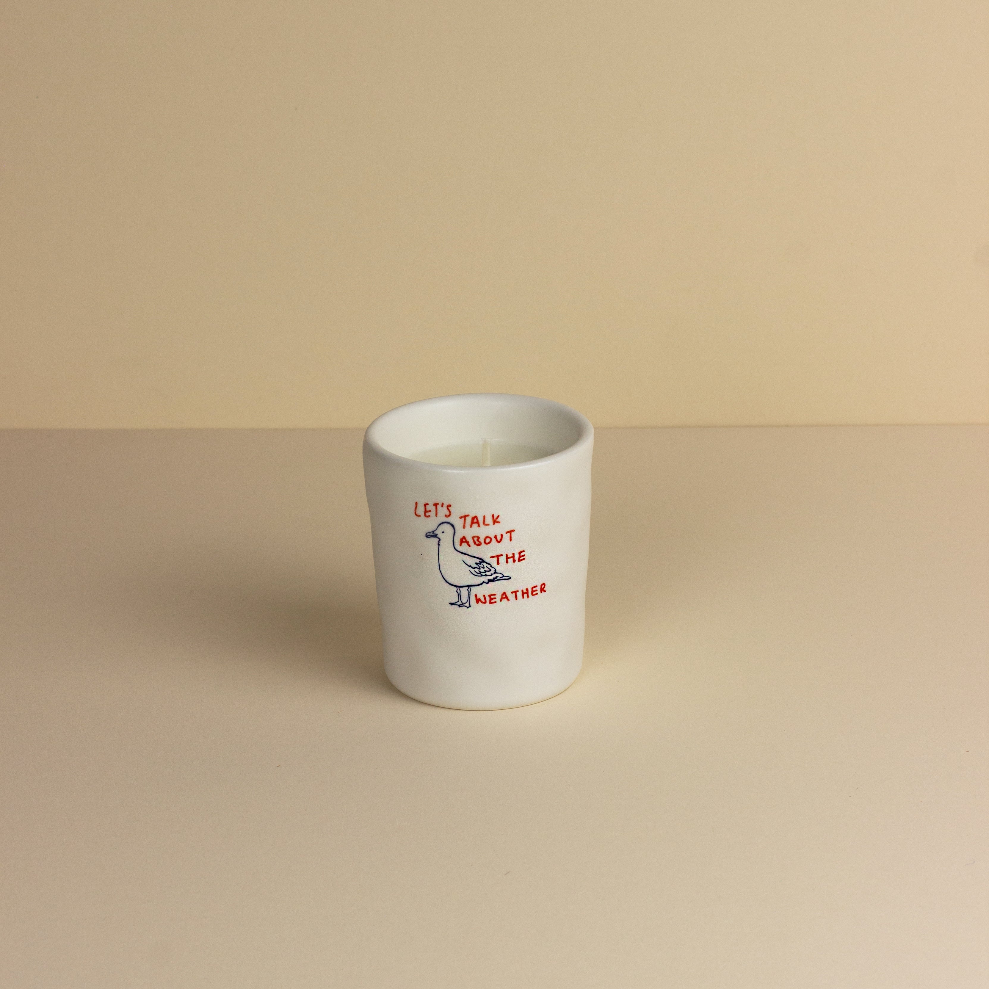 St Ives Beach Club: Gull Candle - Sea Moss & Sandalwood