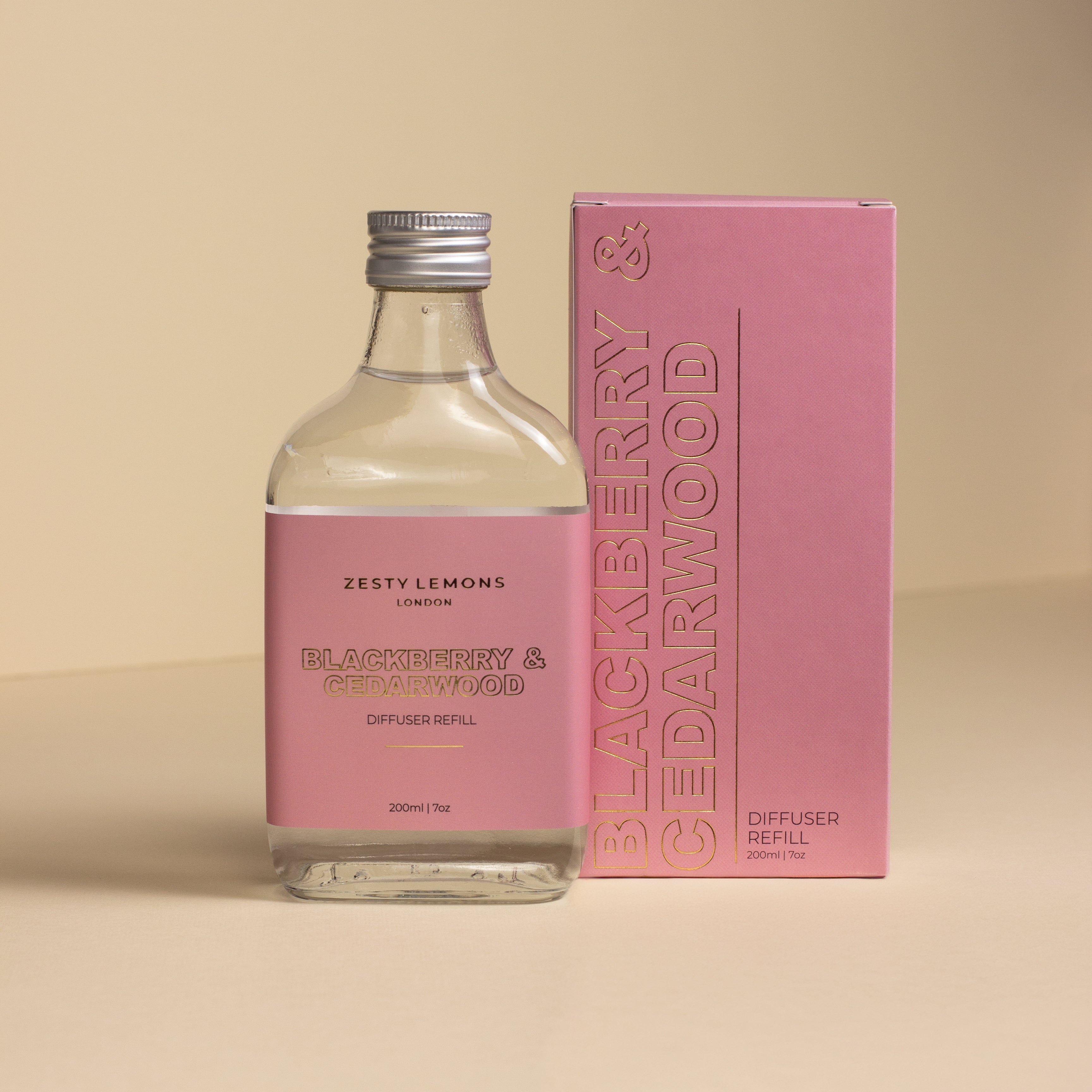 Blackberry & Cedarwood: 200ml Diffuser Refill