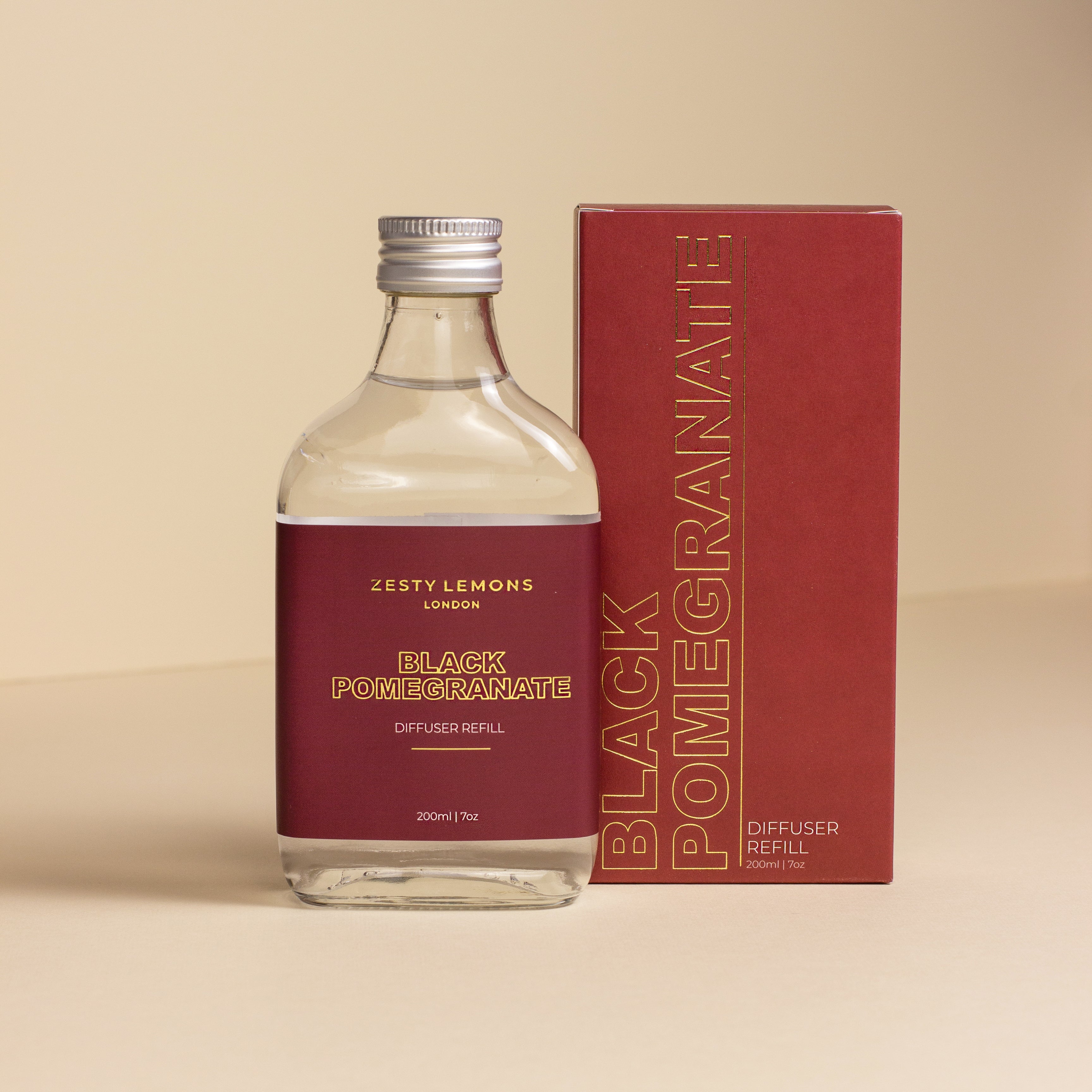 Black Pomegranate: 200ml Diffuser Refill