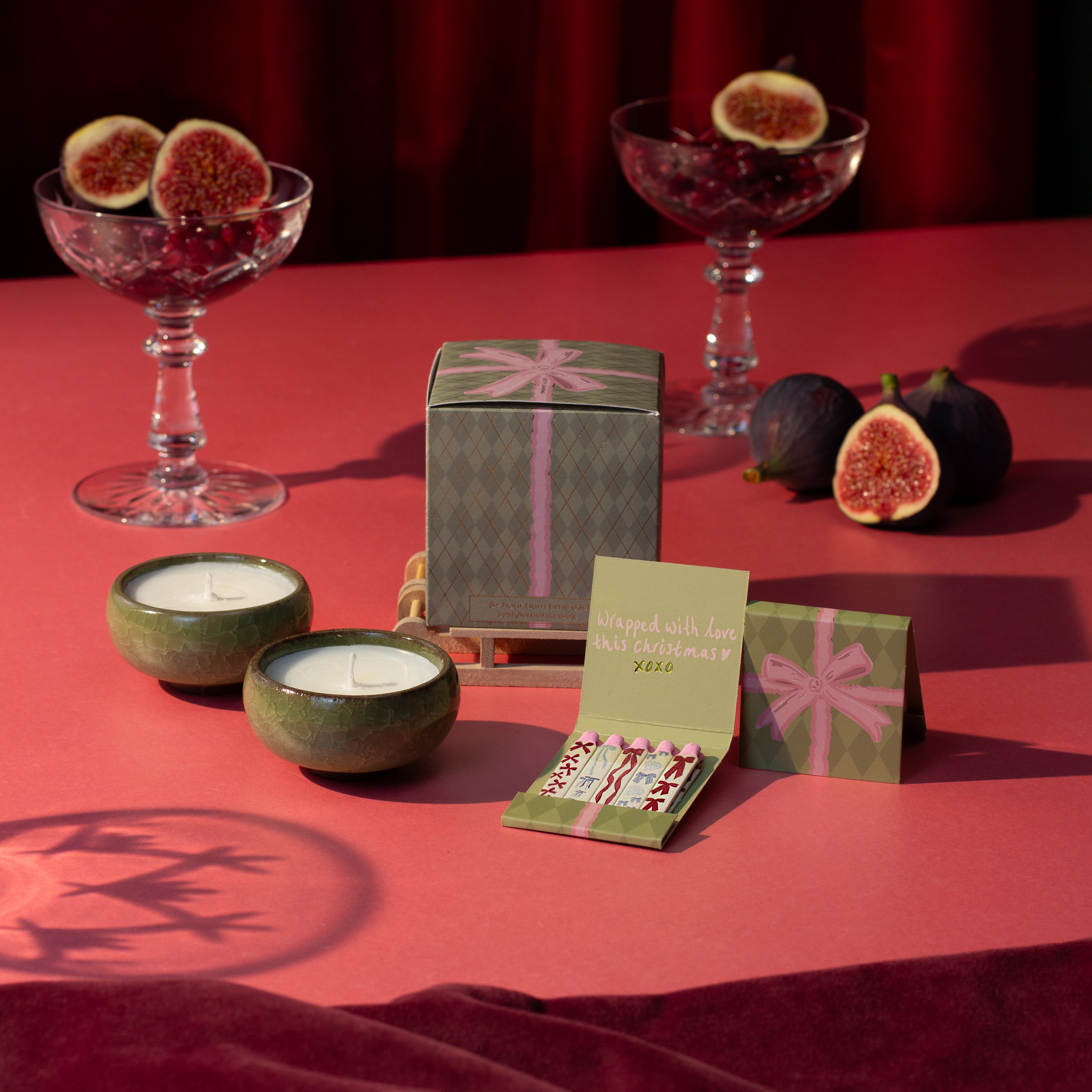 Wrapped with Love Matchbook