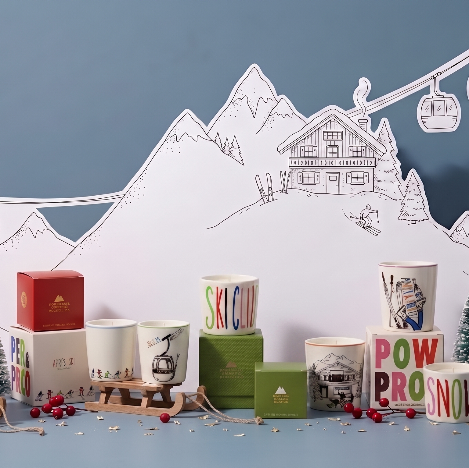 Apres Ski Lodge Candle: Ginger & Tonka Bean