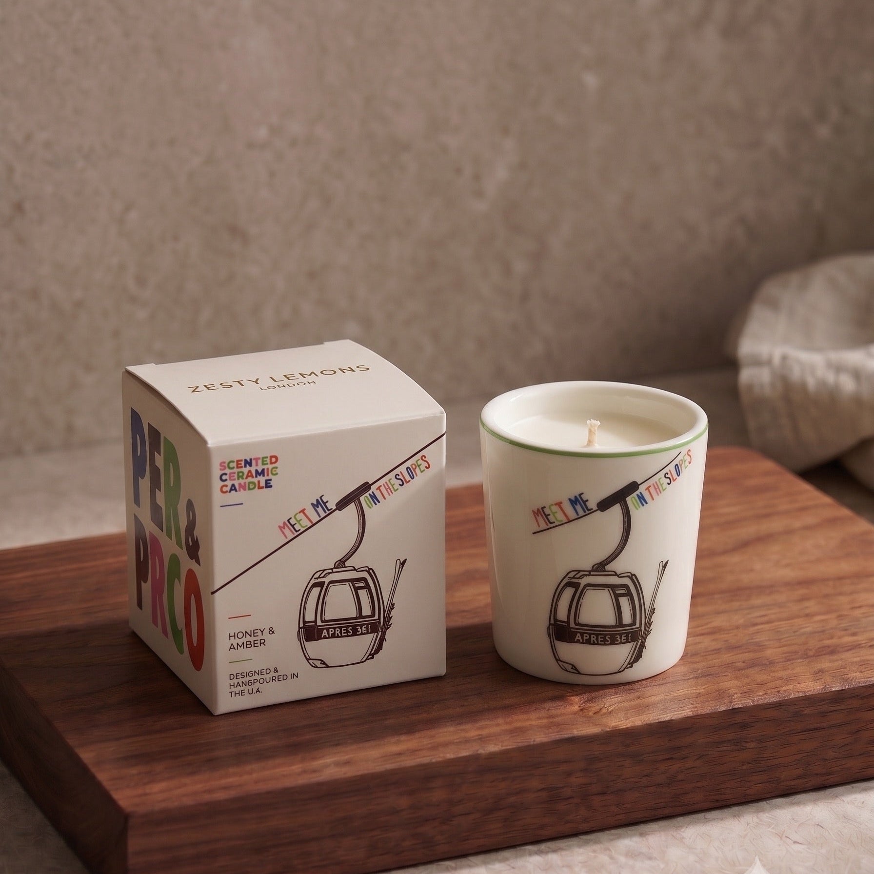 Meet Me On The Slopes Candle: Honey & Amber