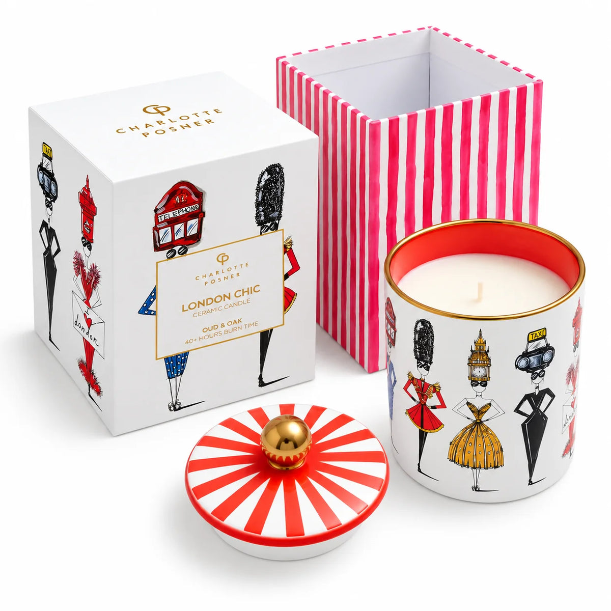 Charlotte Posner x Zesty Lemons London Chic Candle