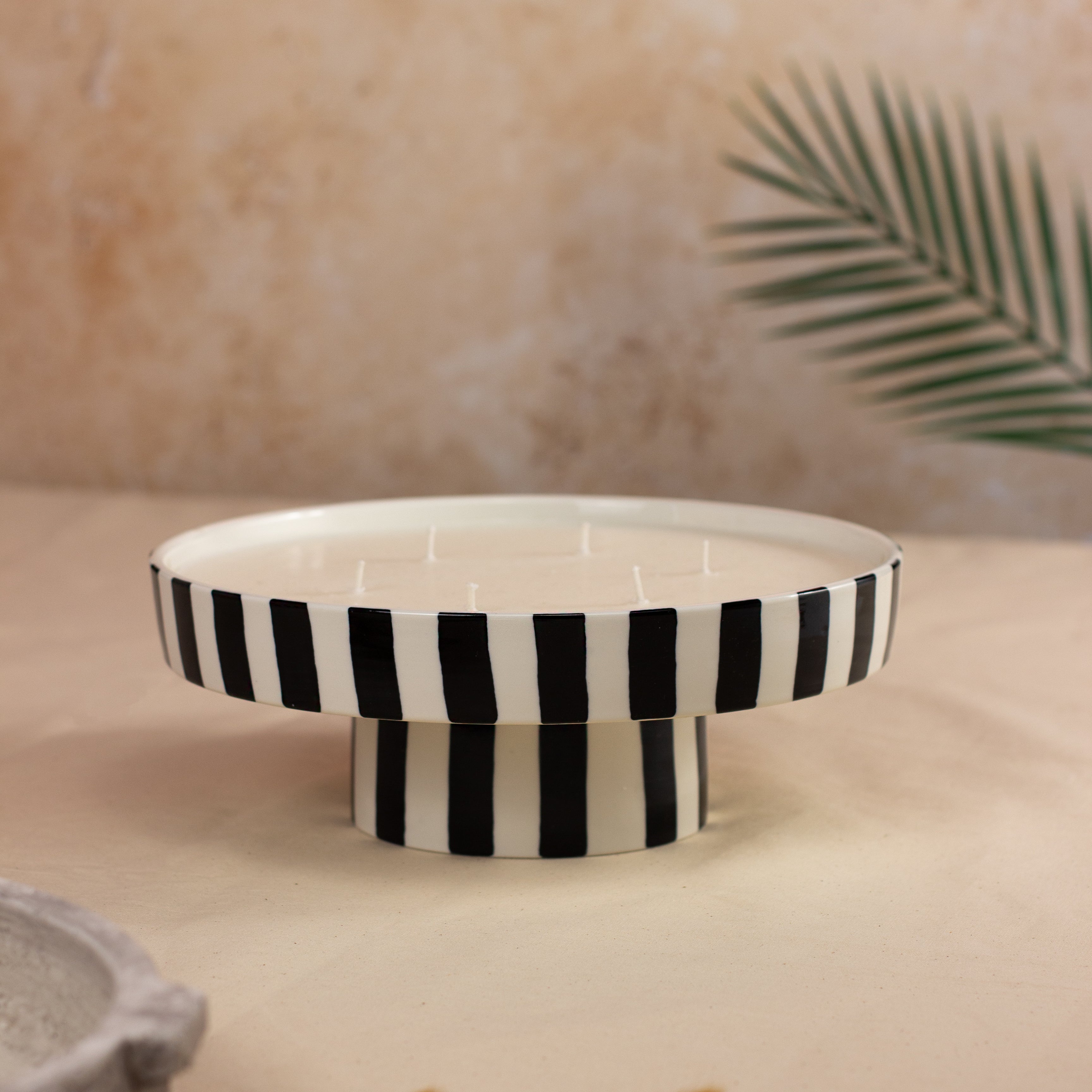 Marrakesh: Large Pedestal Candle - Myrrh & Tonka