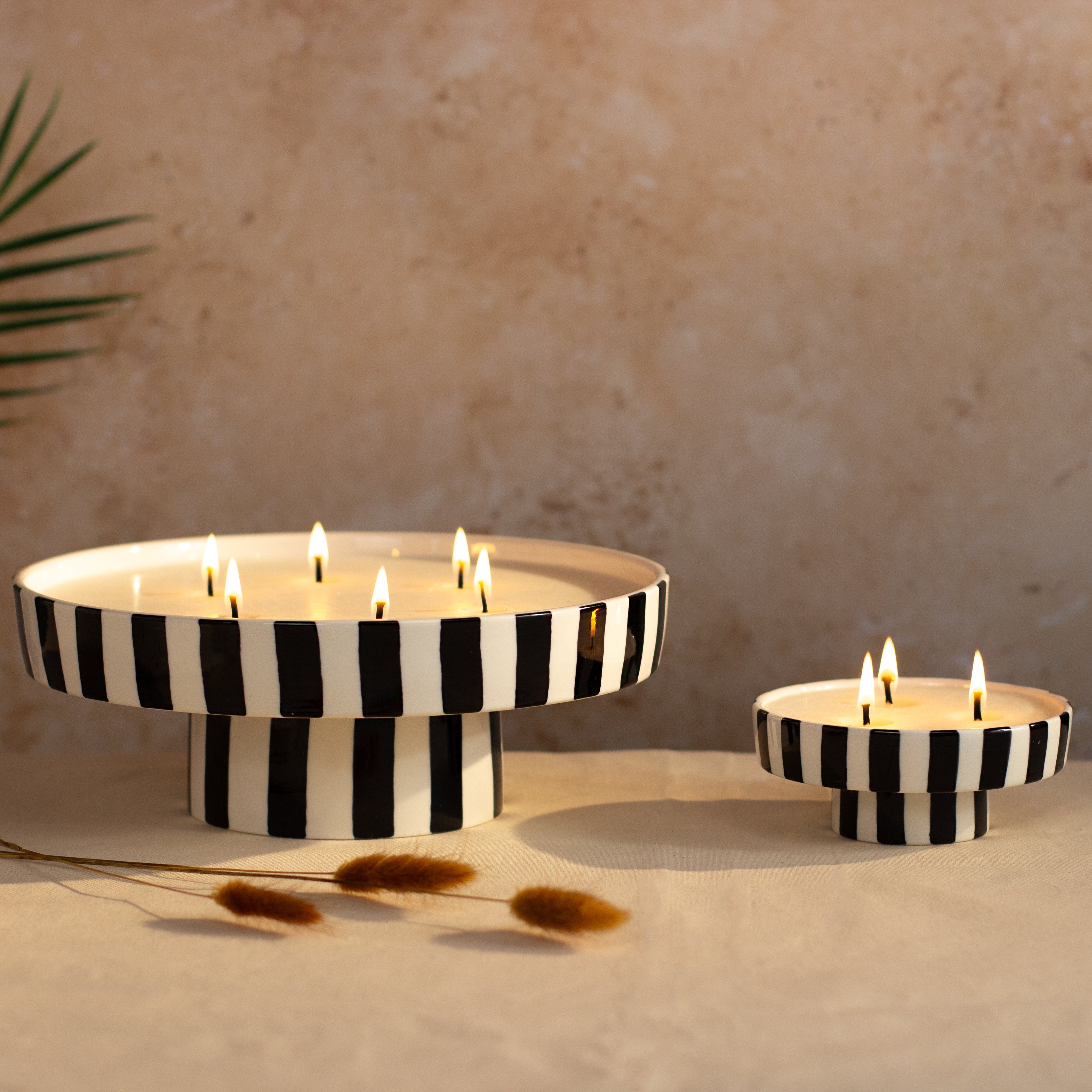 Marrakesh: Small Pedestal Candle - Passionfruit & Vanilla